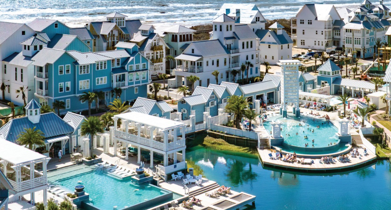 Gulf-Entrance Coastal Residing at Cinnamon Shore North, Texas
